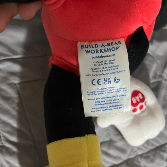 Mickey Mouse Build-A-Bear plush - Picture 5 of 5